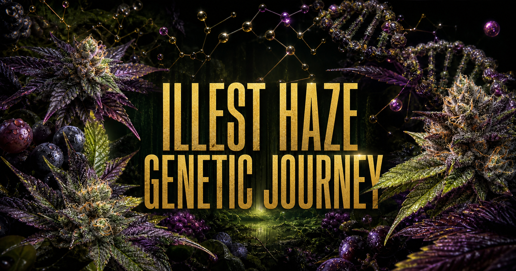 Illest Haze Genetic Journey — forty documented proprietary lines, keepers, and breeding projects
